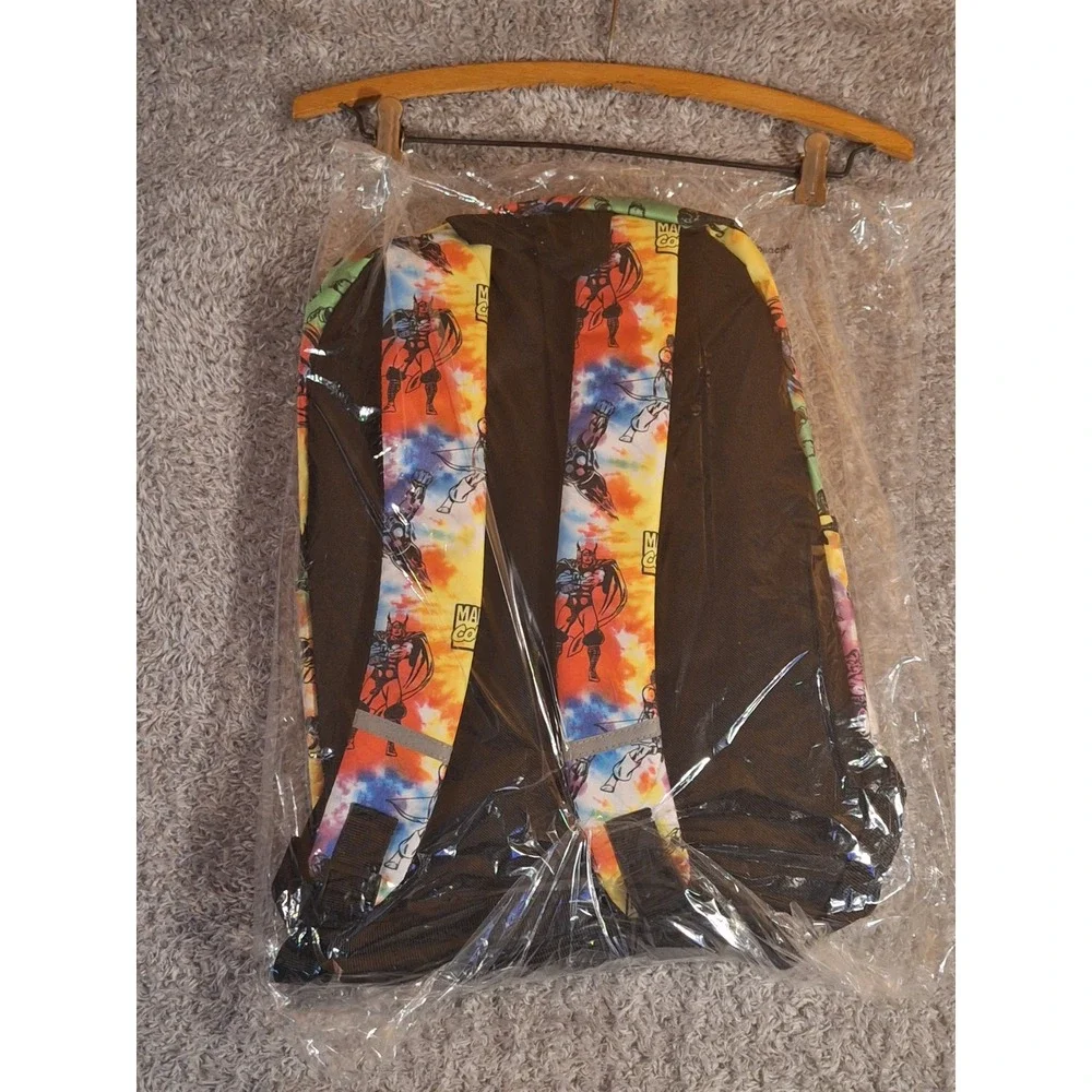 Marvel Comics Tie Dye Backpack All Over Print OSFA New Back to School Backpack